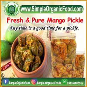 Fresh and Pure Mango Pickle