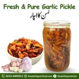 Fresh and Pure Garlic Pickle